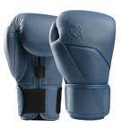 Hayabusa E1 Leather Boxing Gloves-navy